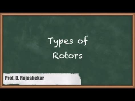 In-Depth Analysis : Types Of Rotors For GATE Electrical Machines Video ...