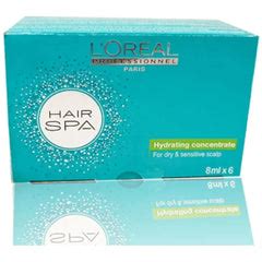 Loreal Hair Spa Repairing Cream Bath + Hydrating Ampules For Dry & Sen ...