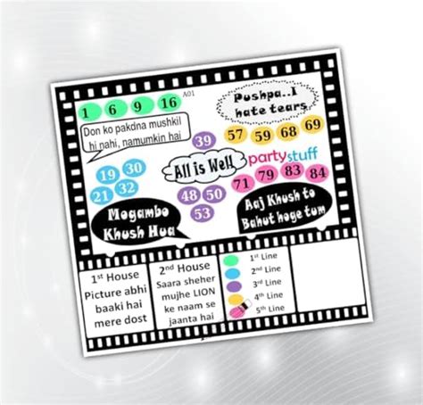 PartyStuff Kitty Games Master Chef Theme Tambola Housie Kukuba Food ...