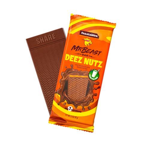 Buy Faestables Okko Super Foods Chocolate Feastables Mr Beast Deez Nuts ...