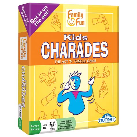 Buy Kids Charades Classic Edition - Children's Game - Family Game ...