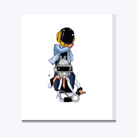 Daft Punk Tribute Wall Art – Graphicurry Store