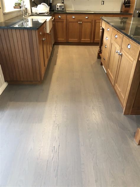 Light Gray Stained Hardwood Floors | Floor Roma