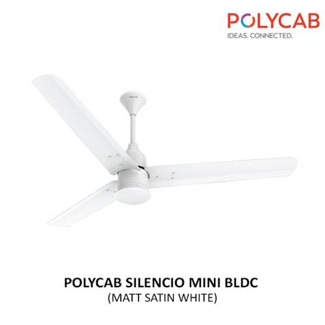 POLYCAB SILENCIO MINI BLDC 35 WATT 370 RPM CEILING FAN