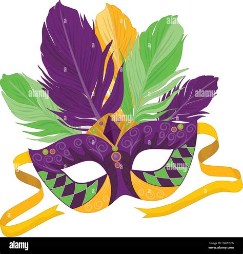 Mardi gras beads isolated Cut Out Stock Images & Pictures - Alamy