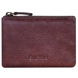 Buy Calfnero Women's Genuine Leather Wallet-Long Purse Wallet, Zip ...