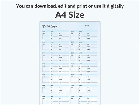 Image result for VitalSigns Chart Form