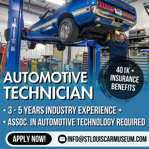 JOB OPENINGS | St. Louis Car Museum