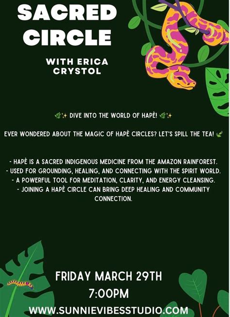 Sacred Plant Journey with Erica Crystol , 1206 ohio ave white oak pa ...