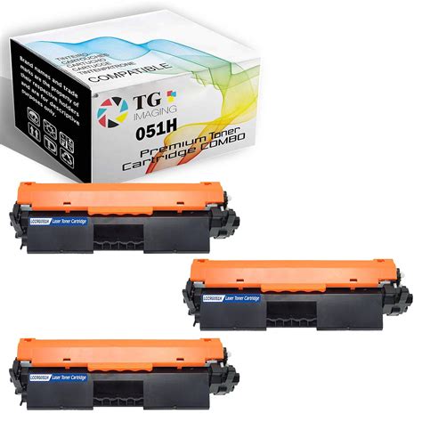 (3-Pack, Triple Page Yield) TG Imaging Compatible Toner Cartridge for ...