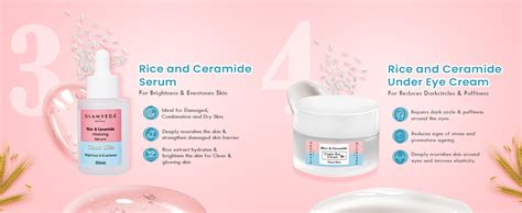 Glamveda Korean Glass Skin Rice & Ceramide 6 Step Daily Skincare ...