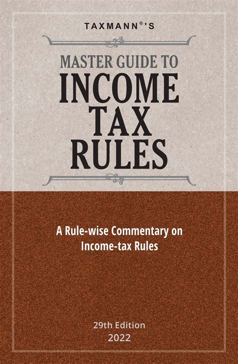 Buy Taxmann's Master Guide to Income Tax Rules – Unique book covering ...