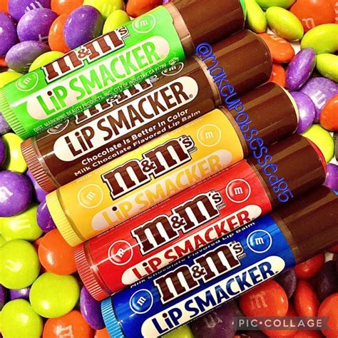 M & M Lip Smackers | Lip smackers, Flavored lip balm, Chapstick lip balm