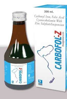 Carbofol-Z Syrup Manufacturer, Supplier from Roorkee