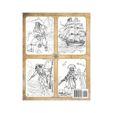 Buy Pirates and Corsairs Coloring Book: 30 Coloring Pages about Pirates ...