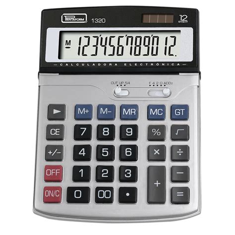 Computel - CALCULADORA ESCRIT.12 DIG.P-1320 PRINTAF 150075