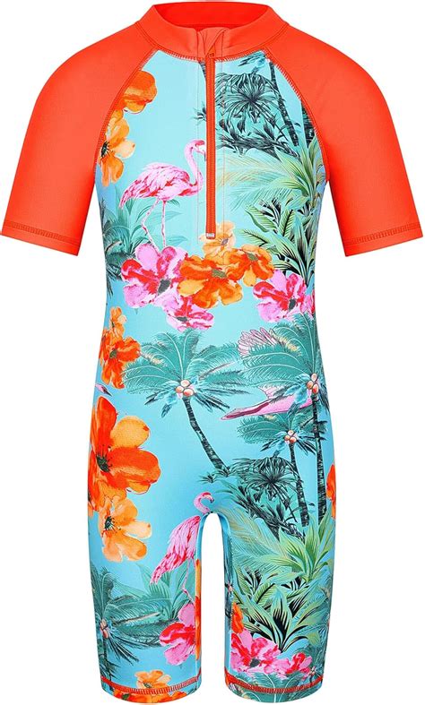 TFJH E Girls Swimsuit 3-10 Years UPF 50 UV One Piece India | Ubuy