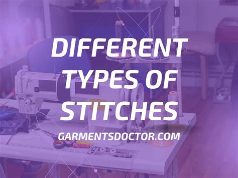Image result for Types of Stitching