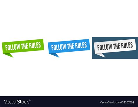 Follow Rules Sign 的图像结果