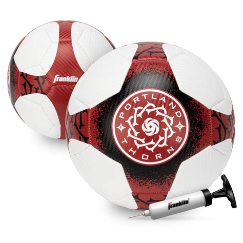 Franklin Sports NWSL Portland Thorns Soccer Ball - Official Size 5 ...