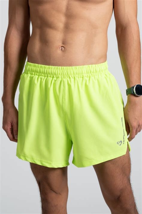 Men's 5” Running Shorts Neon Yellow – SANDACTIV3
