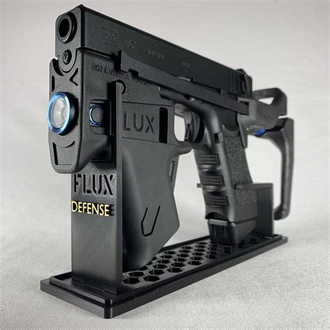 🔫 KSC GLOCK 18C FLUX DEFENSE AIRSOFT GUN DISPLAY STAND・ STL File for ・Cults
