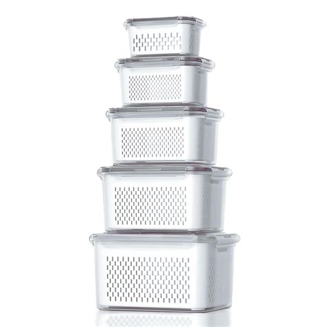 Buy Kuber Industries (Pack of 5) Food Containers | Storage Box for ...