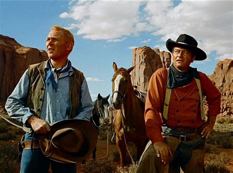 The Searchers 1956 ~ Harry Carey Jr and John Wayne Famous Movie Scenes ...