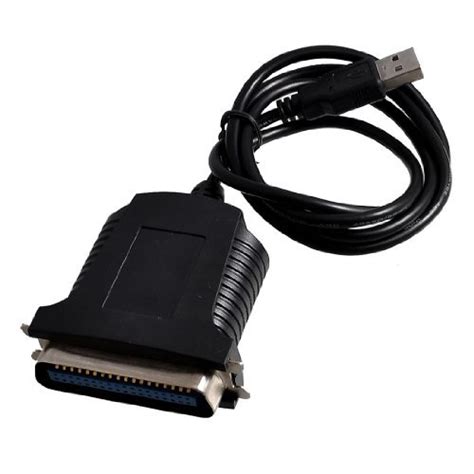 USB 2. 0 to IEEE-1284 36 Pin Female Parallel Printer Cable Adapter Cord ...