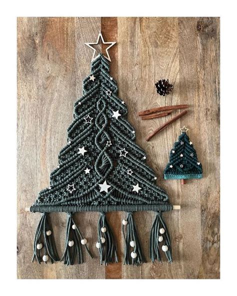Image result for DIY Macrame Christmas Tree Tutorial