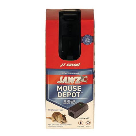 JT Eaton™ JAWZ™ Mouse Depot Reusable Covered Mouse Trap