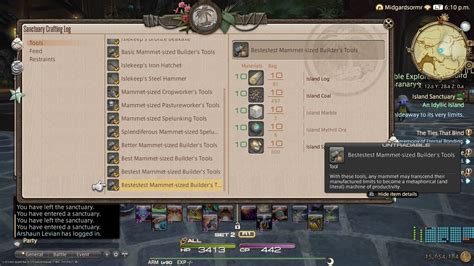 Where to Find Hawk's Eye Sand in FFXIV Island Sanctuary - Siliconera