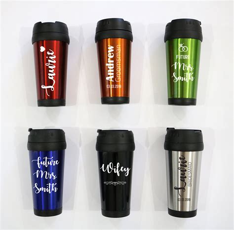 Personalized Travel Coffee Mugs