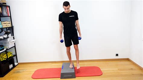 Vidéo d'exercice - Lateral step up avec haltères