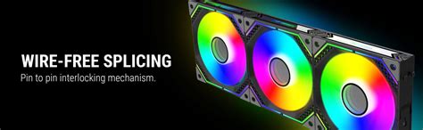 Ant Esports Infinity Flow 120mm 3 In 1 ARGB Cabinet Fan (Black)