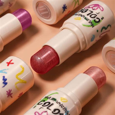 Buy Vtrem 3PCS Cream Contour Stick, Blush Stick for Cheeks & Lips ...