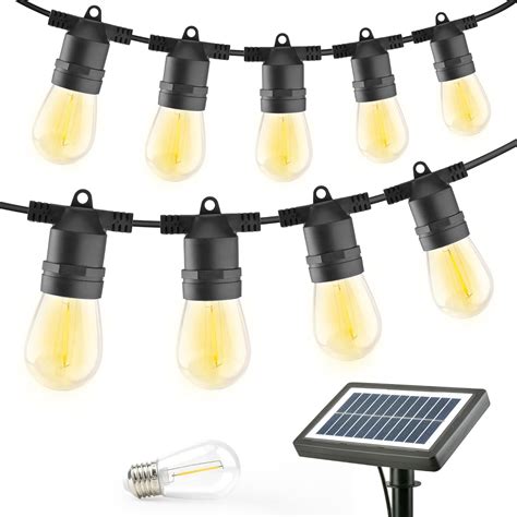 Image result for LED String Lights Solar Powered