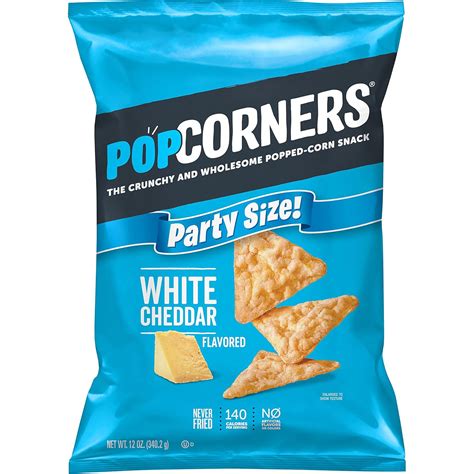 Amazon.com: PopCorners Popped Corn Snacks White Cheddar, 12 Oz