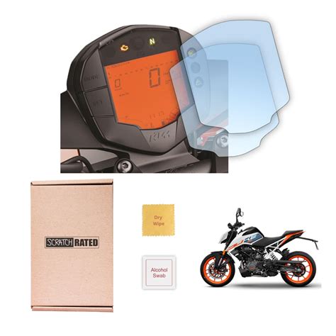 Scratch Rated Motorcycle Speedometer Console Protectors compatible for ...