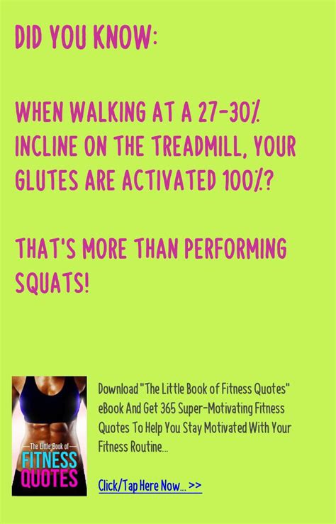 Did you know: When walking at a 27-30% incline on the treadmill, your ...