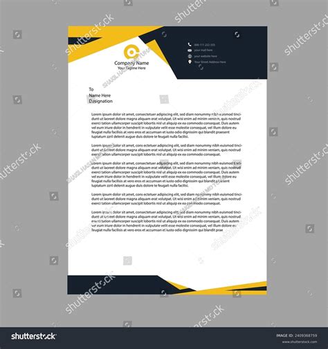 Letter Header Format 的图像结果