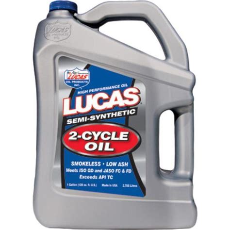 Buy Lucas Oil 10115 Semi Synthetic 2T Oil - 1gal Online at Lowest Price ...