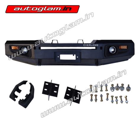 Mahindra Thar 2020+ Metal Bumper Guard Kit | AGMT659MBGK – autoglam