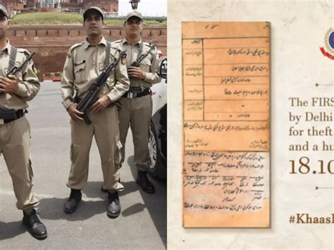 156 Years Ago, Delhi Police Registered Its First FIR For A Stolen ...