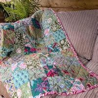 Buy Indian Hand Block Printed Patch Scrap Bundle Fabric Scraps Cotton ...