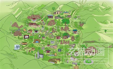 红石林自驾车导游图|旅游地图|张家界旅游指南网