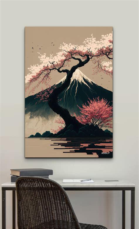 Digital Download Cherry Blossom Wall Art Print Japanese Style - Etsy