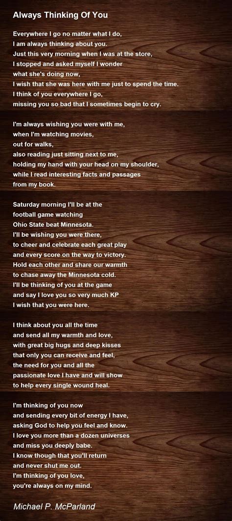 Always Thinking Of You