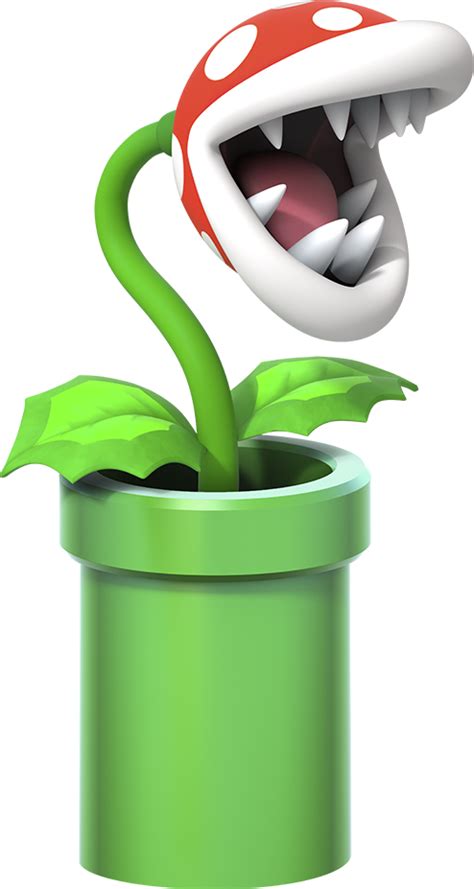 File:PN Piranha Plant artwork.png - Super Mario Wiki, the Mario ...