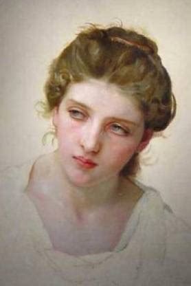 "Head Study of Female Face Blonde" by William-Adolphe Bouguereau - 1898 ...